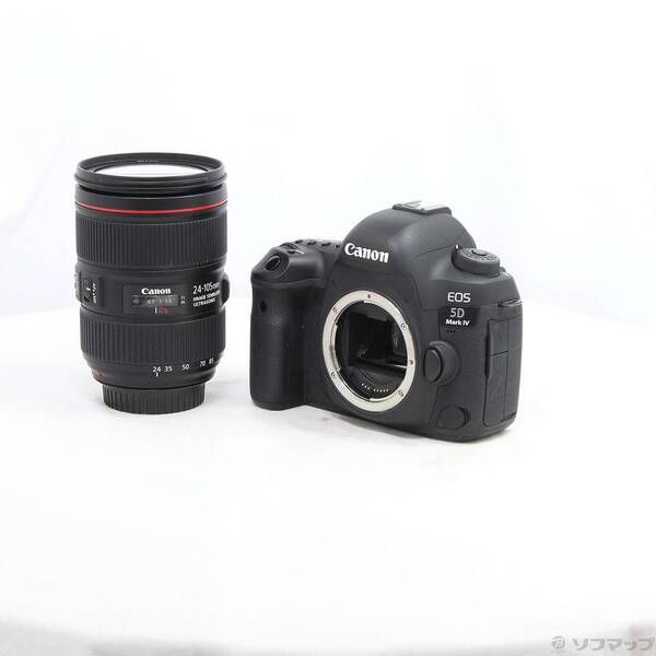 ソフマップ 〔中古品〕 EOS 5D MarkIV EF24-105L IS II USM レンズキット (3040万画素)【349】
