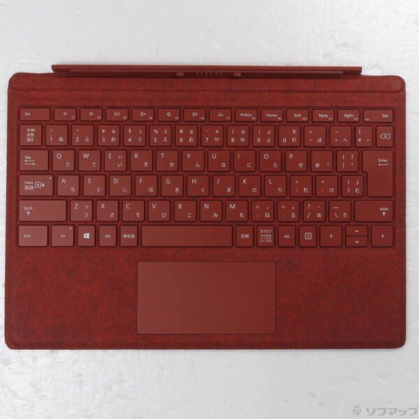 ソフマップ 〔中古品〕 Surface Pro Signature Type Cover ポピーレッド FFP-00119【262】
