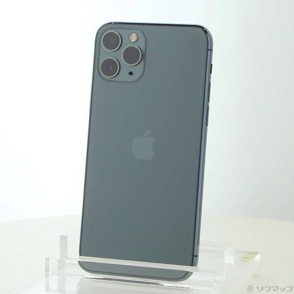 ソフマップ 〔中古品〕 iPhone11 Pro 256GB ミッドナイトグリーン MWCC2J／A SIMフリー【247】