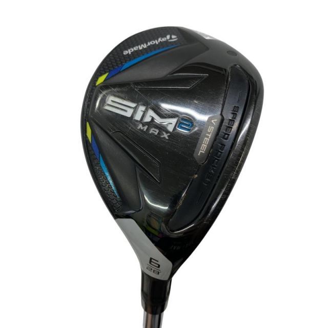 【中古】 テーラーメイド SIM2 MAX U6 ユーティリティ UT 純正特注シャフト (フレックスS) メンズ 男性用 右利き 右用 Cランク ゴルフクラブ