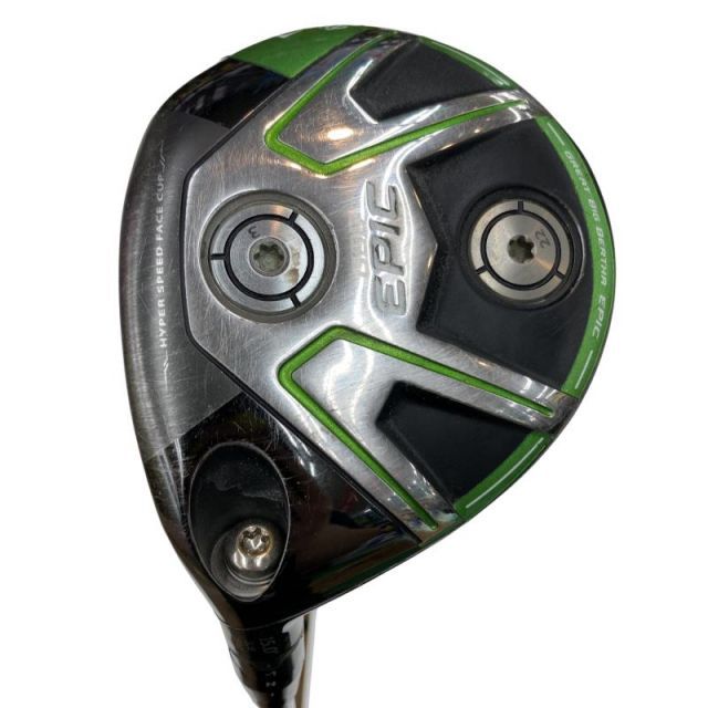 【中古】 キャロウェイ GBB EPIC SUBZERO 15° レフティ フェアウェイウッド FW リシャフト (フレックスその他) メンズ 男性用 左利き レフティ 左用 Dランク ゴルフクラブ
