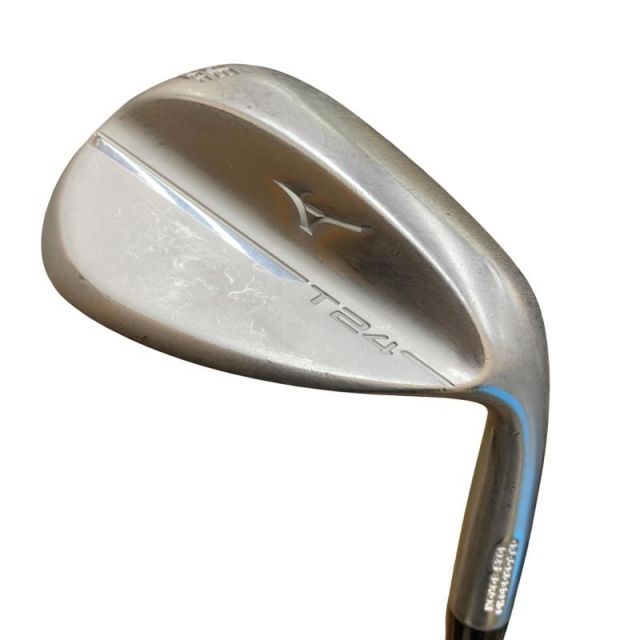 【中古】 ミズノ Mizuno T24(ソフトホワイトサテン) 58°/08° C ウェッジ WG リシャフト (フレックスその他) メンズ 男性用 右利き 右用 Cランク ゴルフクラブ