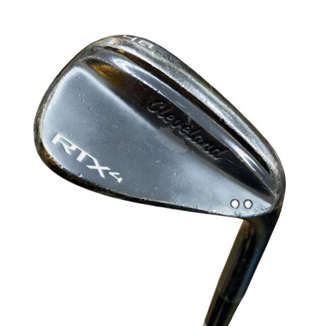 【中古】 クリーブランド Cleveland RTX-4 ブラックサテン 48°/08° MID ウェッジ WG Dynamic Gold (フレックスS) メンズ 男性用 右利き 右用 Cランク ゴルフクラブ