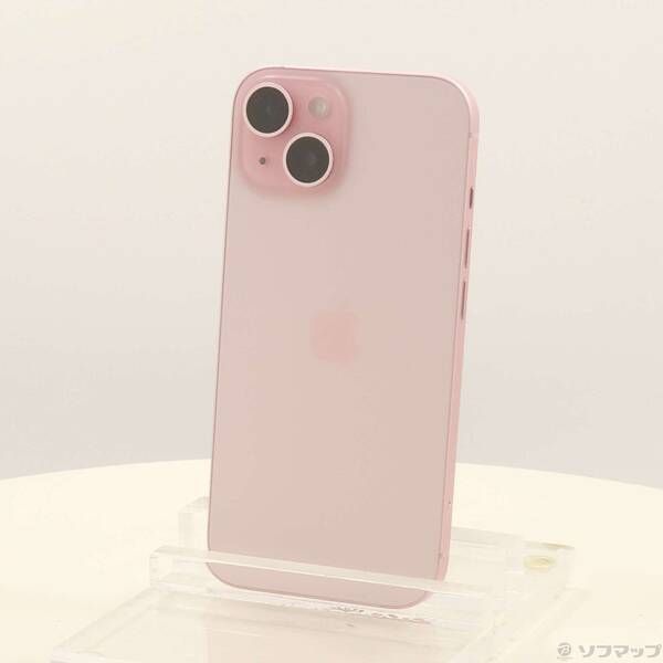 ソフマップ 〔中古品〕 iPhone15 128GB ピンク MTMJ3J／A SIMフリー【198】