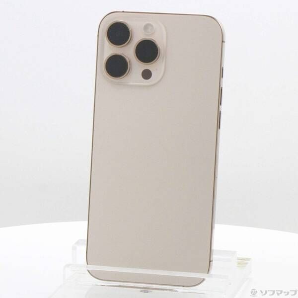 ソフマップ 〔中古品〕 iPhone16 Pro Max 512GB デザートチタニウム FYWN3J／A SIMフリー【349】