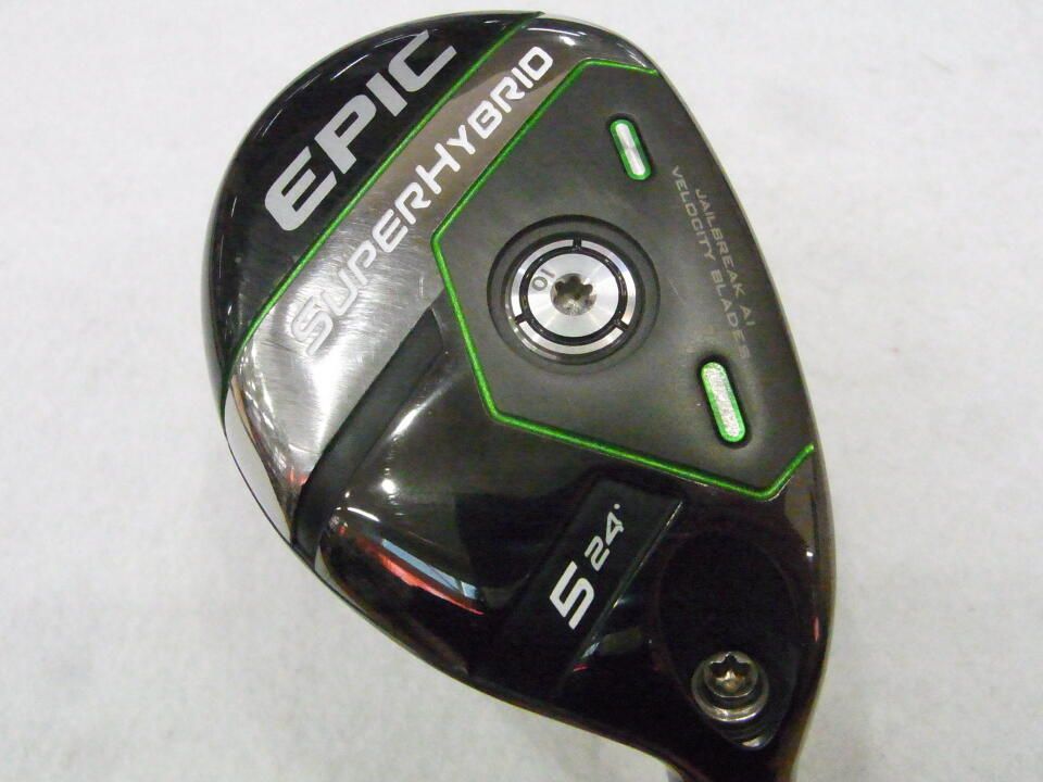 キャロウェイ　EPIC SUPER HYBRID　24度　Diamana 55 for Callaway　Sフレックス　ユーティリティ　中古　ゴルフドゥ！札幌厚別店【最短即日発送】