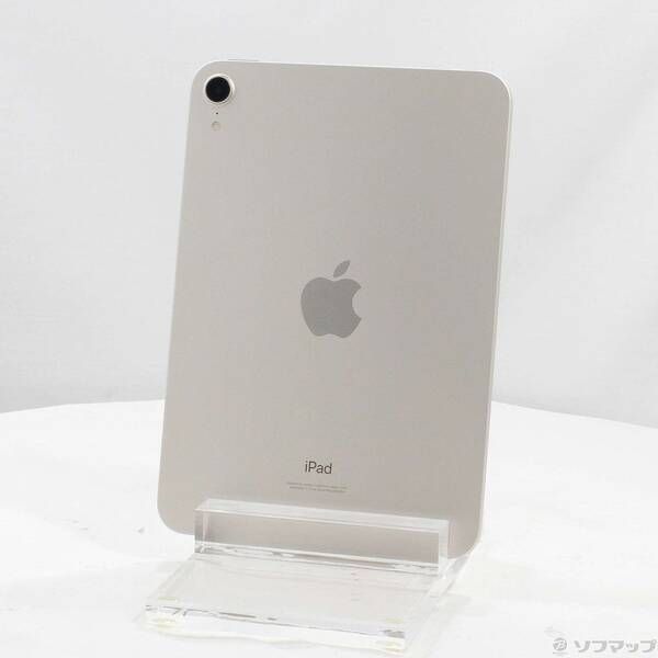 ソフマップ 〔中古品〕 iPad mini 第6世代 64GB スターライト MK7P3J／A Wi-Fi【269】