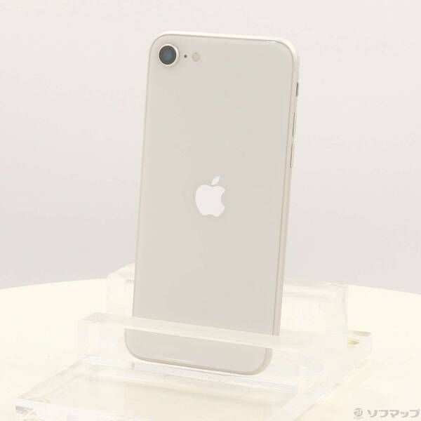 ソフマップ 〔中古品〕 iPhone SE 第3世代 64GB スターライト MMYD3J／A SIMフリー【348】