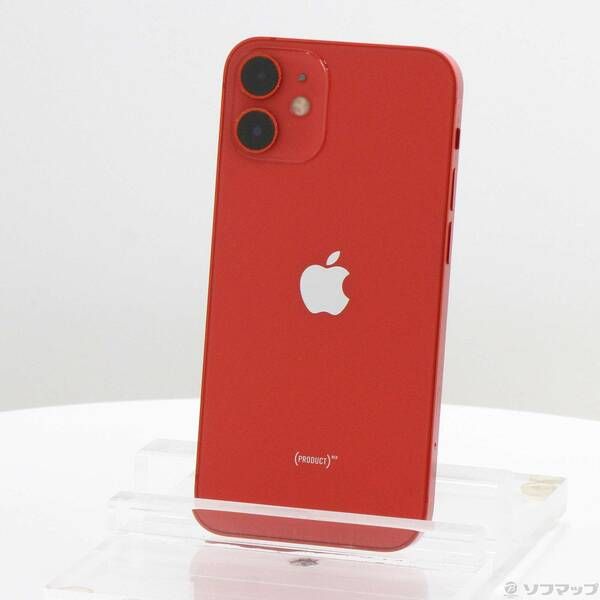 ソフマップ 〔中古品〕 iPhone12 mini 64GB プロダクトレッド MGAE3J／A SIMフリー【262】