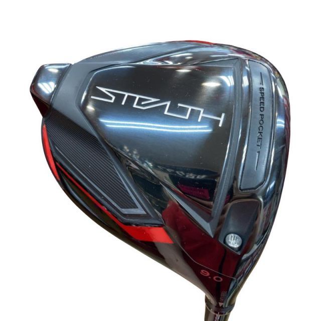【中古】 テーラーメイド STEALTH 9° ドライバー DR TENSEI RED TM50(STEALTH DR) (フレックスS) メンズ 男性用 右利き 右用 Cランク ゴルフクラブ