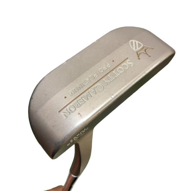 【中古】 タイトリスト SCOTTY CAMERON PRO PLATINUM DEL MAR 3 パター PT Micro Bell (フレックスその他) メンズ 男性用 右利き 右用 Cランク ゴルフクラブ