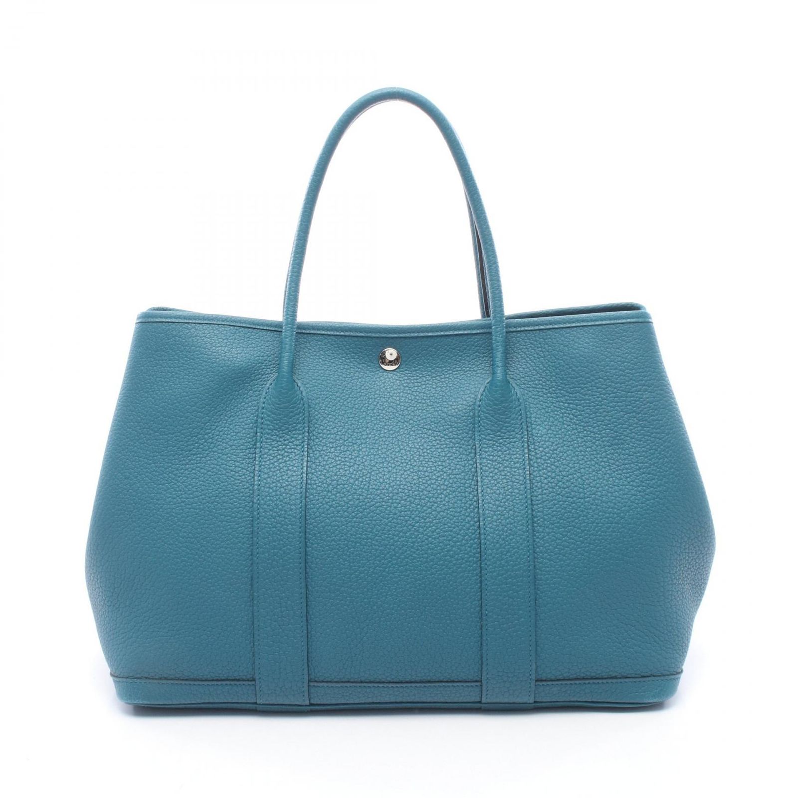 エルメス HERMES トートバッグ ガーデンパーティPM コバルト コバルト レザー ガーデンパーティーPM コバルト レディース Used A