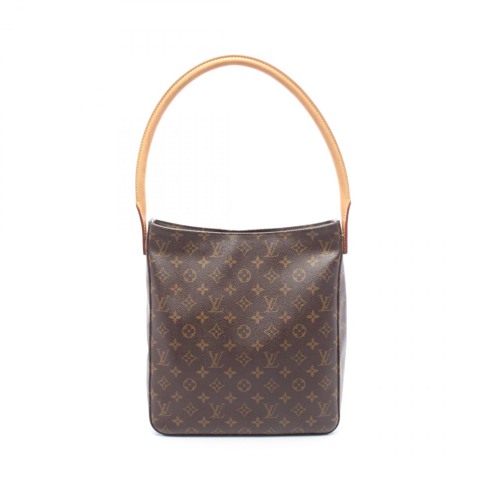 ルイ・ヴィトン LOUIS VUITTON ショルダーバッグ ルーピングGM M51145 PVCコーティングキャンバス レザー ルーピングGM レディース Used B