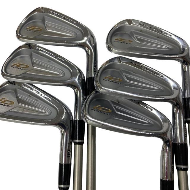 【中古】 プロギア iD FORGED(2011) 6S アイアンセット IR 純正特注シャフト (フレックスその他) メンズ 男性用 右利き 右用 Cランク ゴルフクラブ