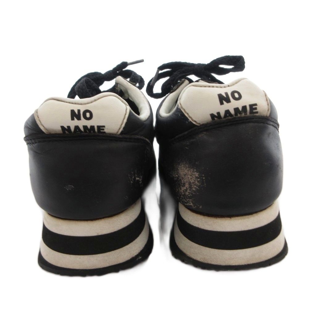 ノーネーム NO NAME スニーカー シューズ ローカット レザー 厚底 37