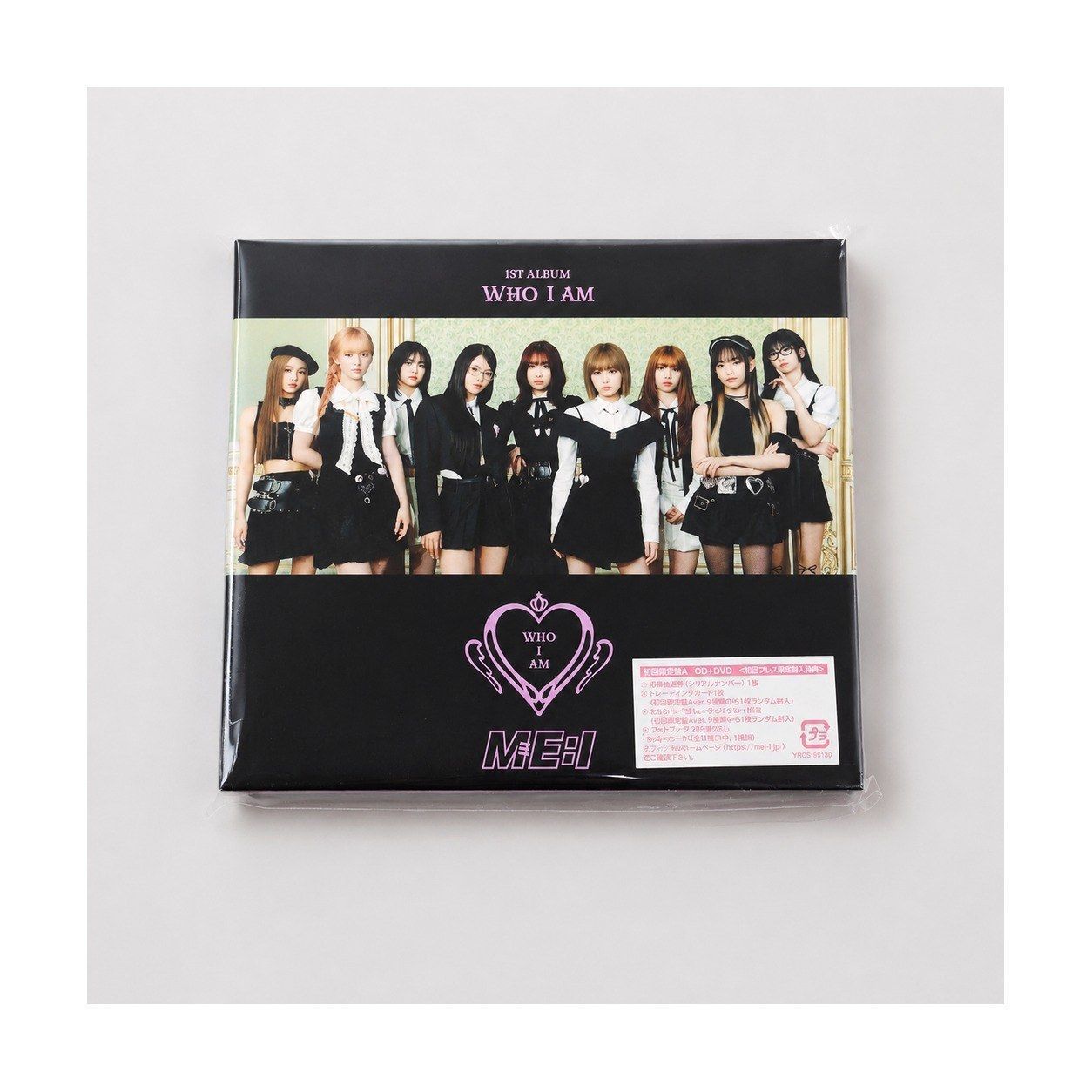 ME:I ミーアイ 1ST ALBUM 『WHO I AM』 初回限定盤A CD+DVD フォト