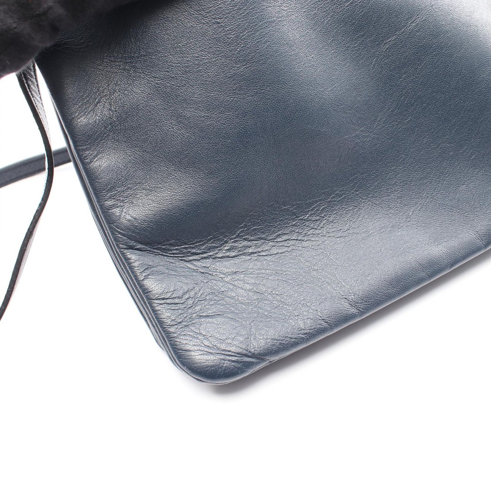 セリーヌ CELINE ショルダーバッグ TRIO LARGE トリオ ラージ ネイビー