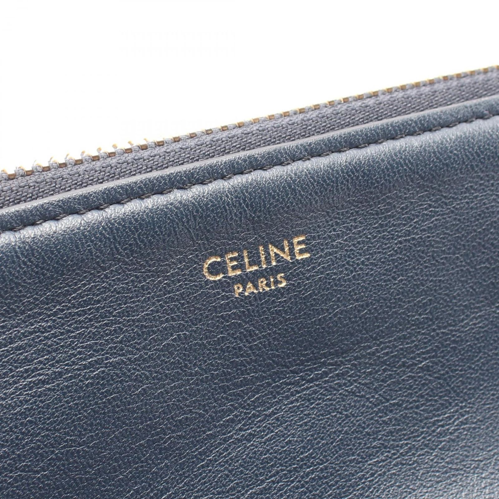 セリーヌ CELINE ショルダーバッグ TRIO LARGE トリオ ラージ ネイビー