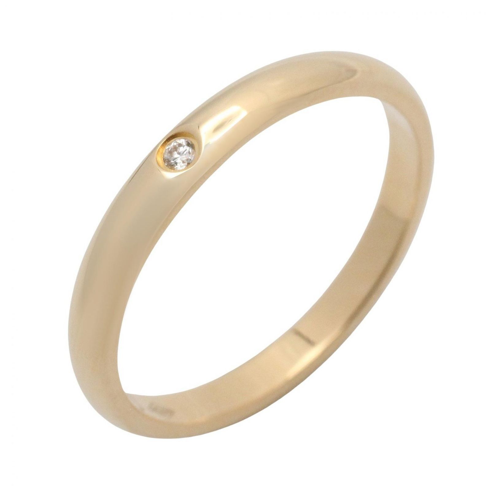 カルティエ CARTIER リング・指輪 1895 リング 1PD K18（イエローゴールド） ダイヤモンド 1895 リング 1PD レディース Used A