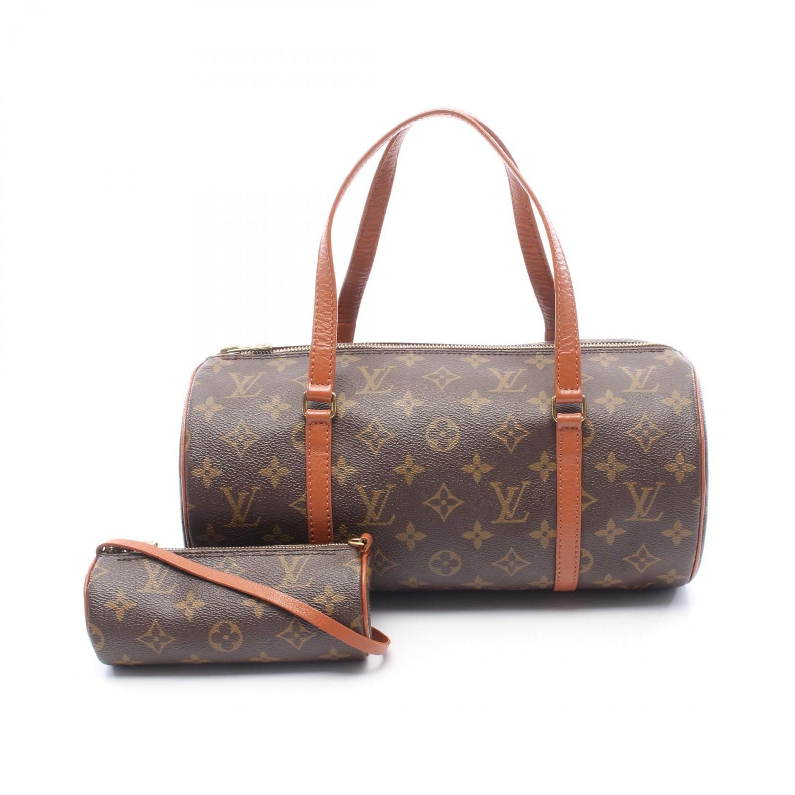 ルイ・ヴィトン LOUIS VUITTON ハンドバッグ パピヨン30 旧型 M51365 PVCコーティングキャンバス レザー パピヨン(旧)GM レディース Used B