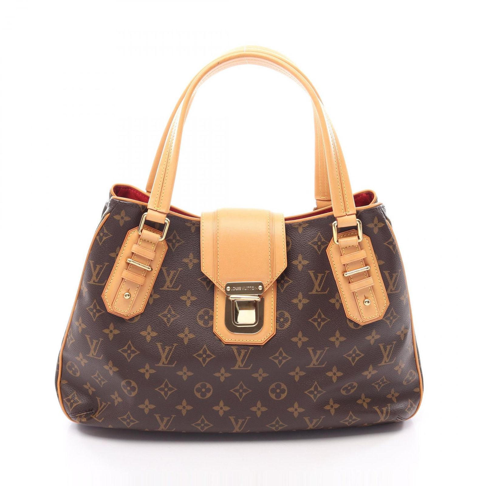 ルイ・ヴィトン LOUIS VUITTON ハンドバッグ グリート M55210 PVCコーティングキャンバス レザー グリート レディース Used A