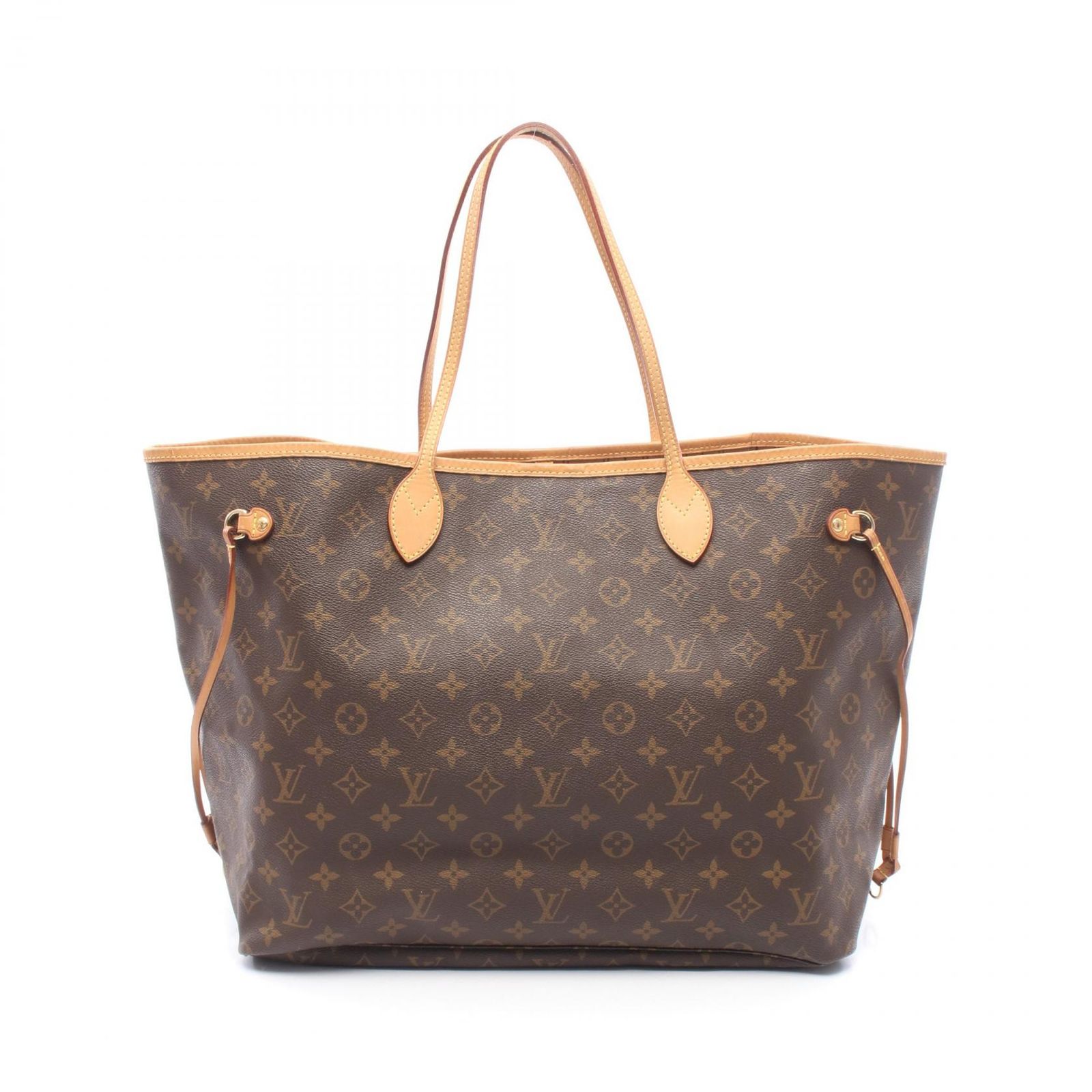 ルイ・ヴィトン LOUIS VUITTON トートバッグ ネヴァーフルGM M40157 PVCコーティングキャンバス レザー ネヴァーフルGM レディース Used A