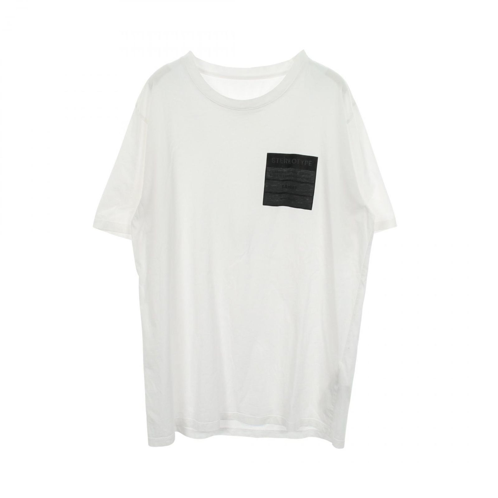 メゾンマルジェラ14 Maison Margiela 14 半袖Tシャツ STEREOTYPE コットン Tシャツ メンズ Used A