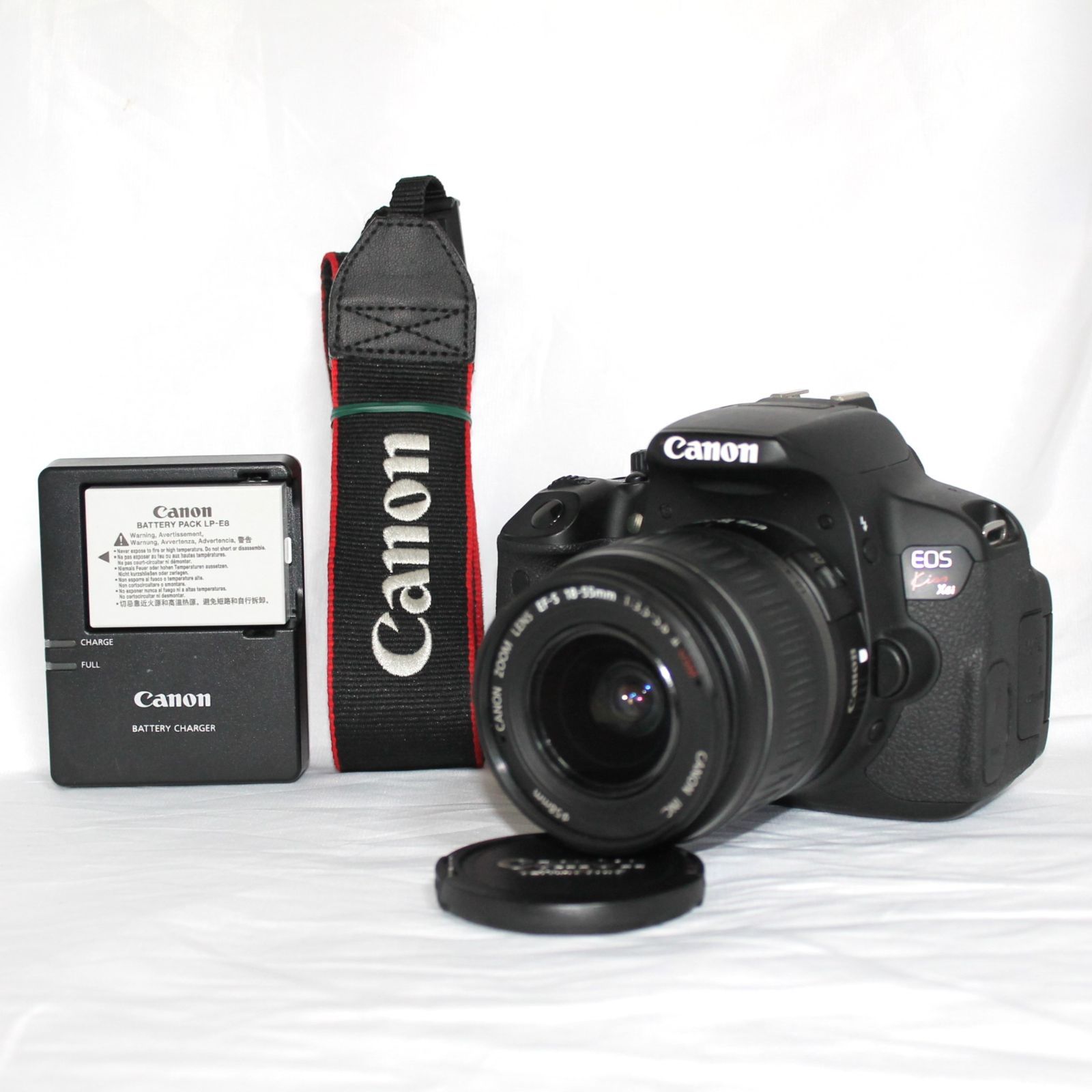 Canon X6i レンズキット EF-S 18-55mm IS 手ブレ補正 一眼レフ デジカメ 初心者おすすめ