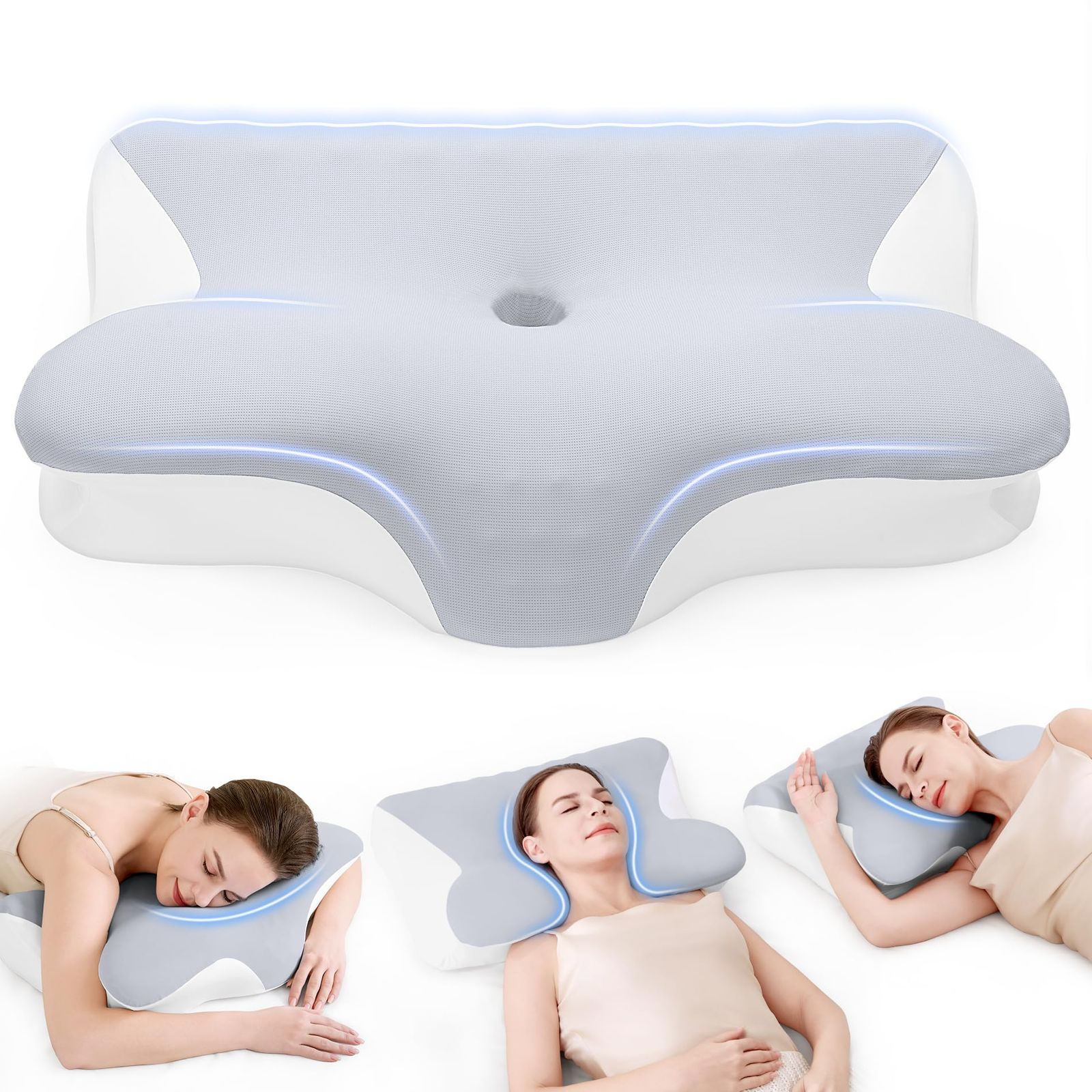 枕 Pursay 快眠 首が痛くならない 安眠枕 低反発 【睡眠の質向上・人間工学立体構造・高さ調整可】 肩 首 フィット まくら 横寝枕 横向き寝 うつ伏せ寝 仰向け寝 安眠 よく眠れる 高め 低め 大きい ピロー ひんやり 冷感 洗える 8810eb7e
