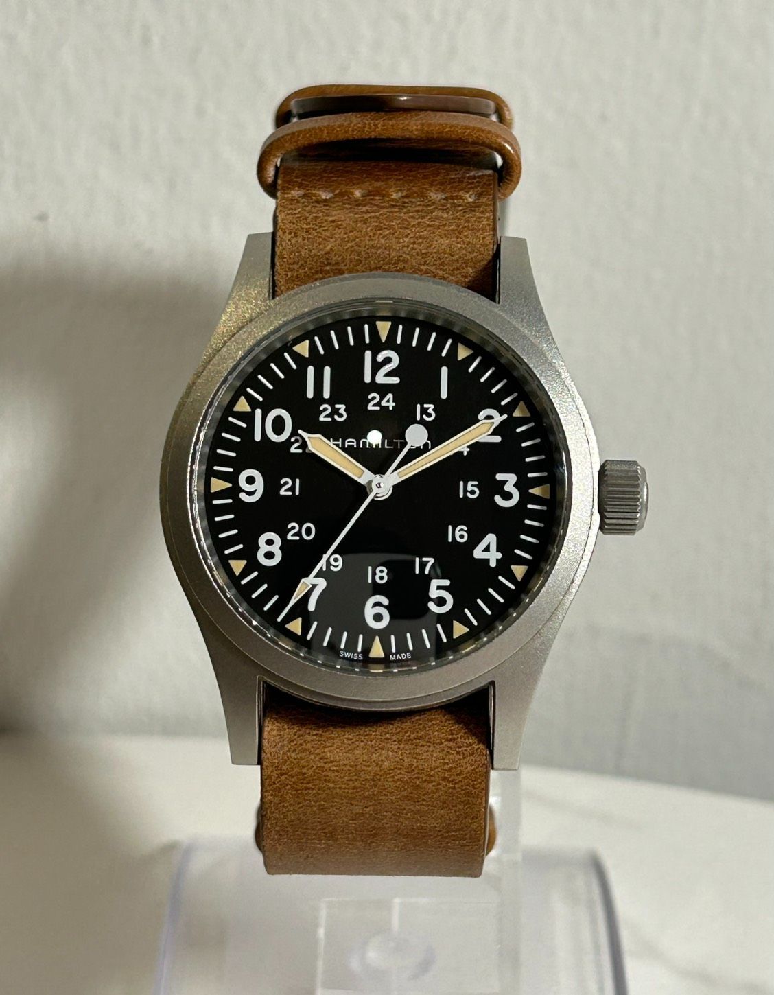ハミルトン カーキ フィールド メカニカル H694390 手巻き HAMILTON】ハミルトン カーキフィールド H694390 手巻き時計 - メルカリ