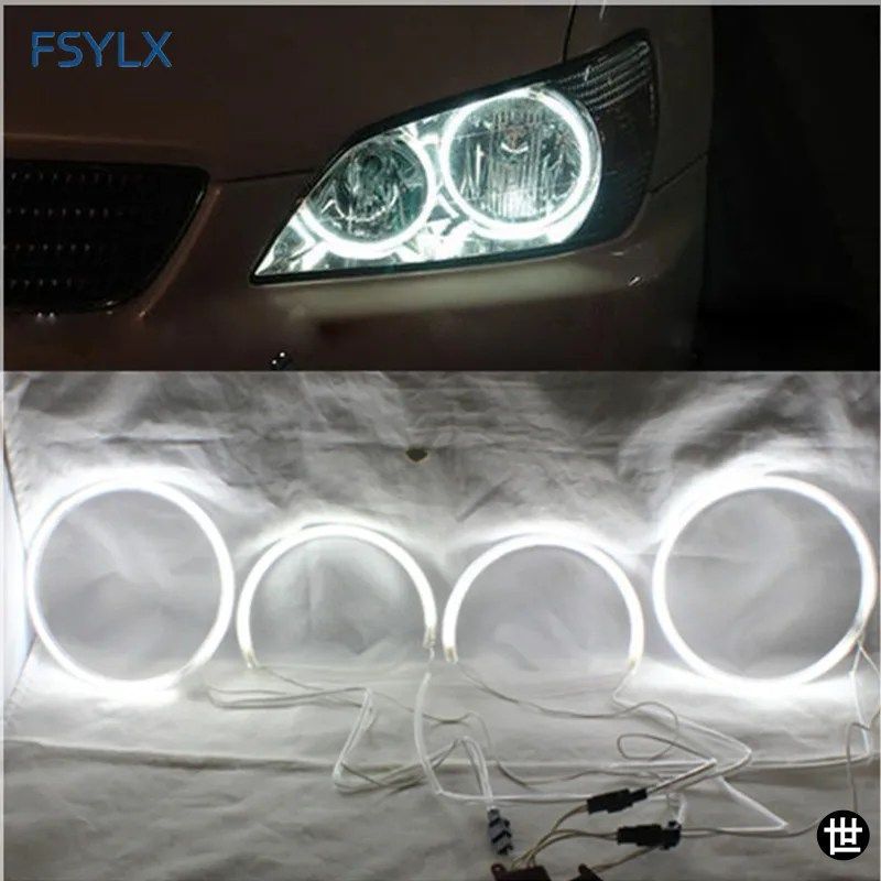 LED エンジェルアイ LEXUS IS200 IS300 LED 車用ヘッドライト DRL ハローリング ALTEZZA 車用 LED エンジェルアイ