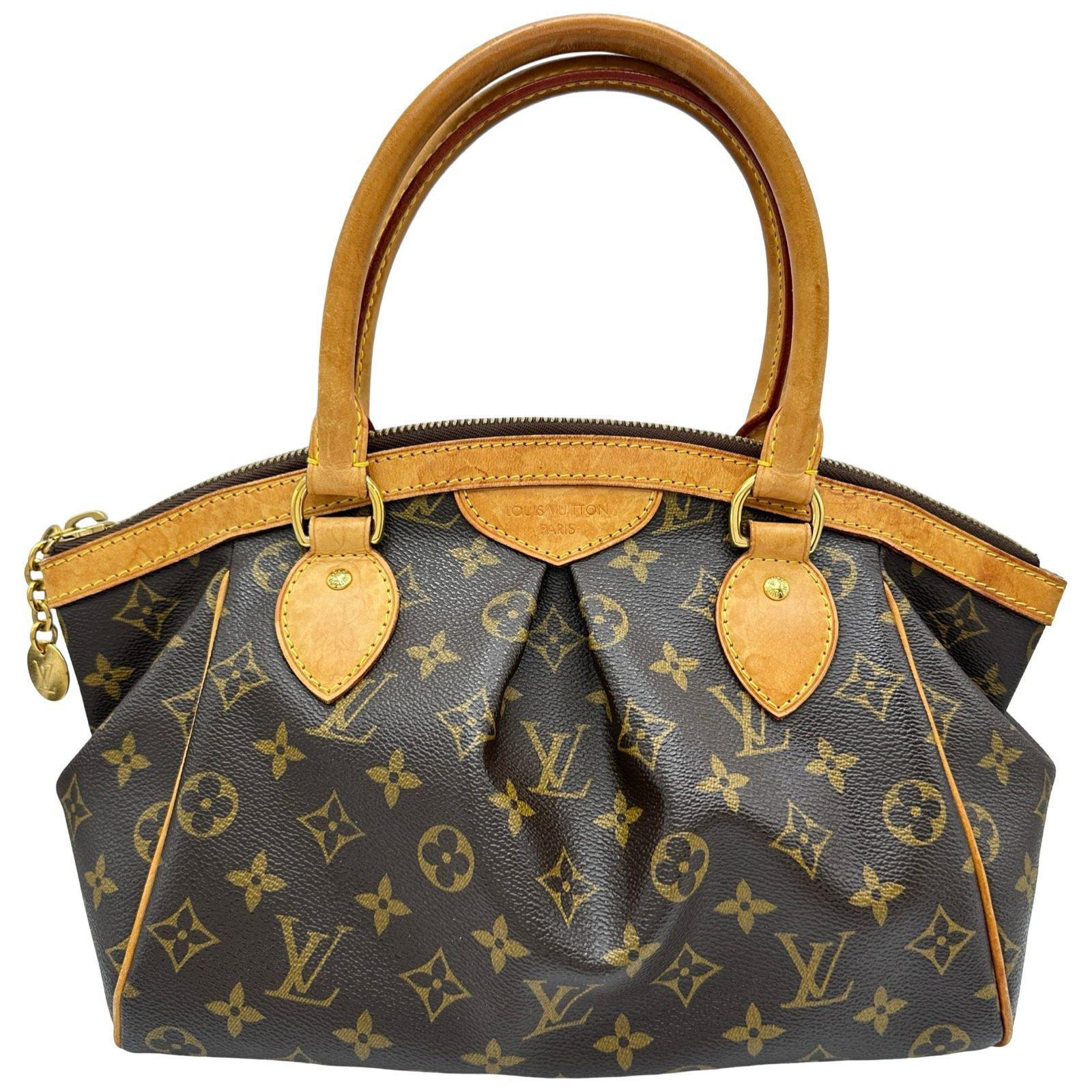 ルイ・ヴィトン LOUIS VUITTON ティヴォリPM M40143 ブラウン モノグラムキャンバス レディース ハンドバッグ