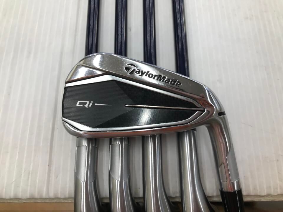 テーラーメイド　Qi　Diamana BLUE TM60　Sフレックス　アイアンセット　中古【最短即日発送】