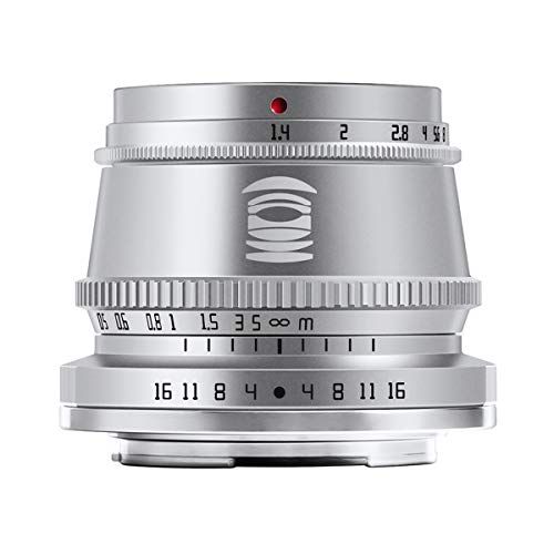 TTArtisan 35mm f/1.4 Xマウント MF 単焦点レンズ APS-C (国内正規品・メーカー2年) 富士フイルムX マニュアルフォーカス ミラーレスカメラ用 コンパクト 軽量 大口径F1.4 明るいレンズ スナップ/ポートレー a3e43f61