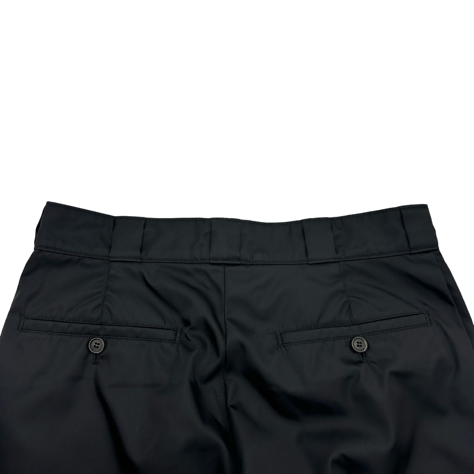 プラダ PRADA RE-NYLON トライアングルロゴナイロンパンツ SPG75 ブラック ナイロン メンズ パンツ