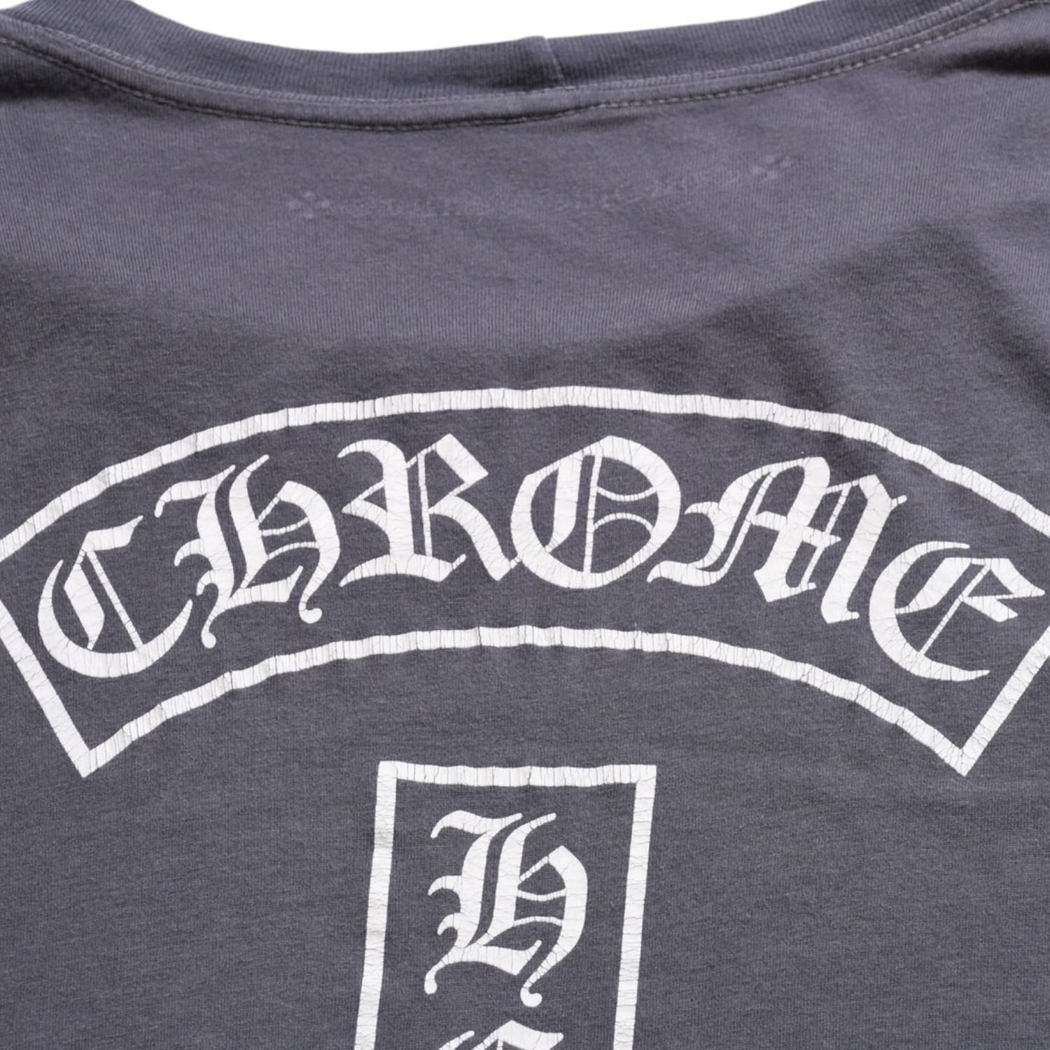 CHROME HEARTS クロムハーツ ロングスリーブカットソー グレー ホース 