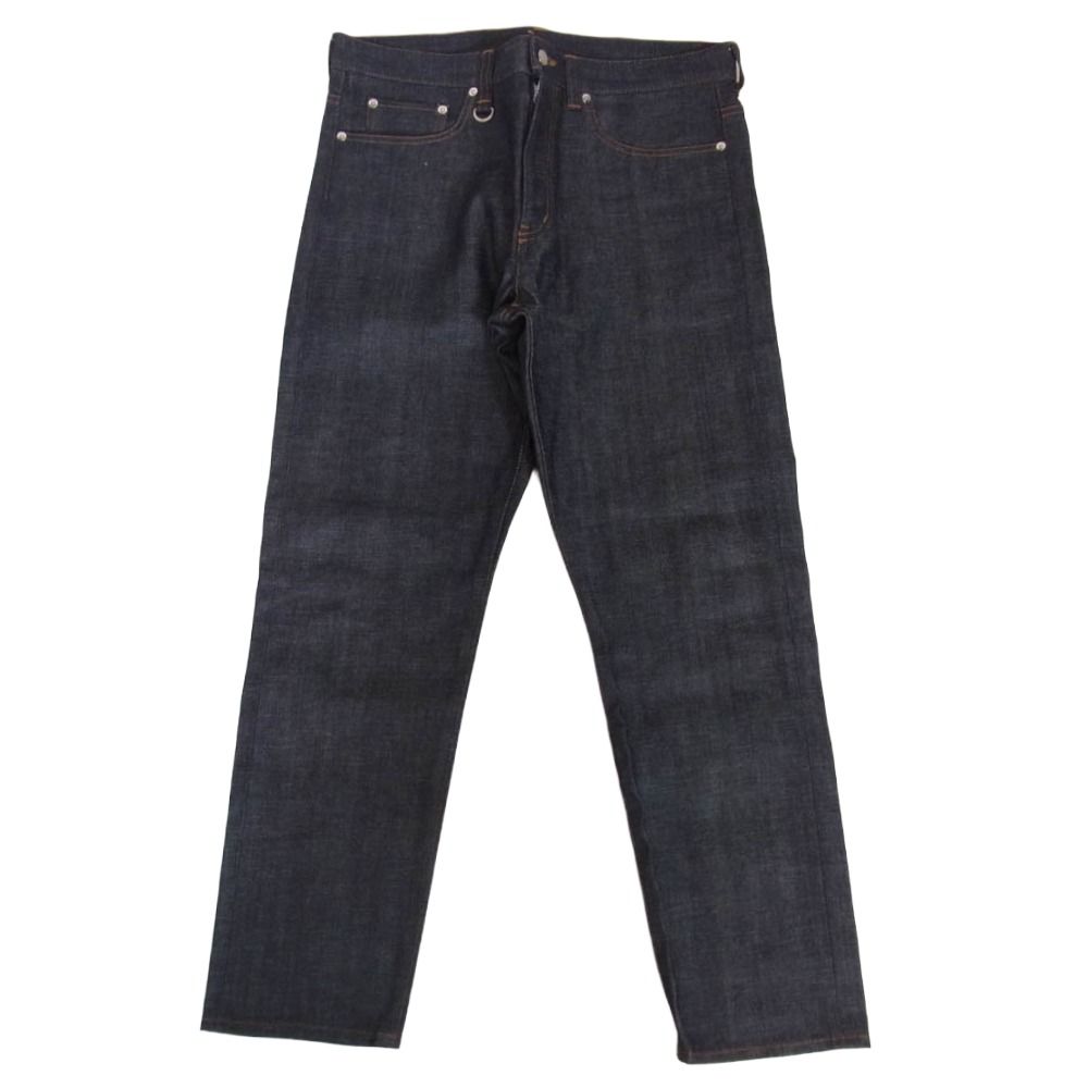 uniform experiment ユニフォームエクスペリメント 23AW UE-232005 RIGID DENIM TAPERED PANTS リジッド テーパード ジーンズ デニム パンツ インディゴブルー系 2【極上美品】【中古】