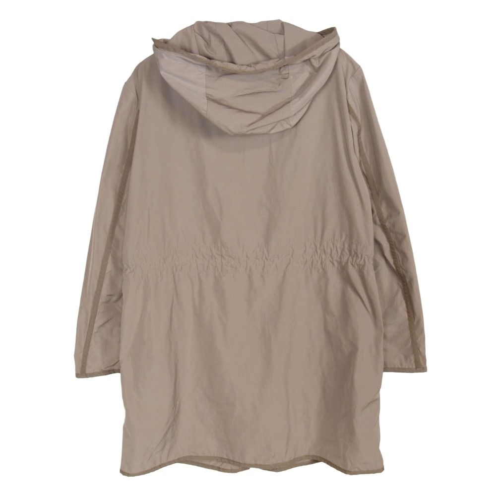 MONCLER モンクレール G10931C73306 54543 LEBRIS レブリス ウエストドローコード フード付き ジップアップ コート ベージュ系 00【中古】