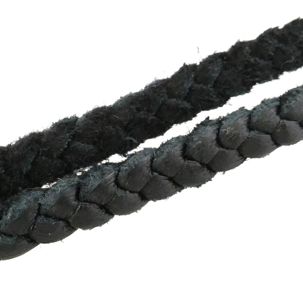 CHROME HEARTS クロムハーツ（原本無） LEATHER BRAID スクロール