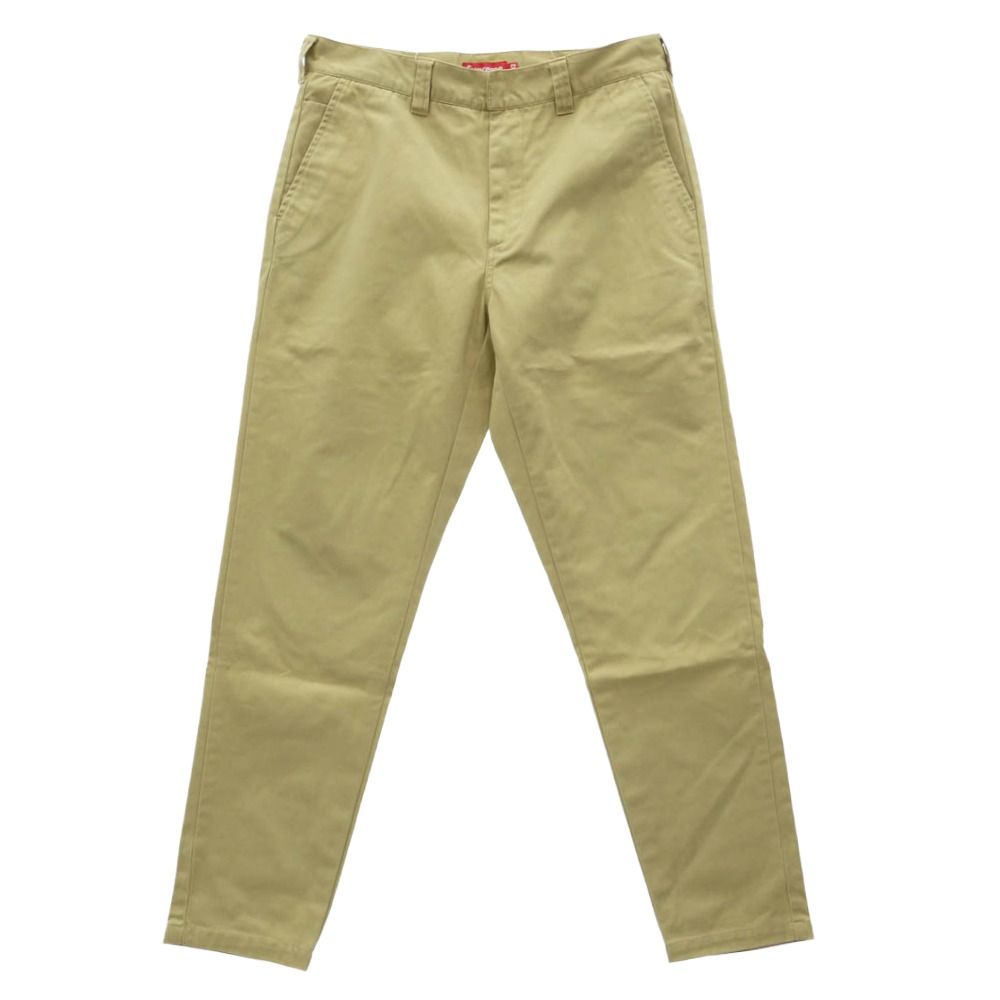 Supreme シュプリーム Chino Work Pants ピスタグ チノ ワーク パンツ チノパン 32 ベージュ系 32【中古】