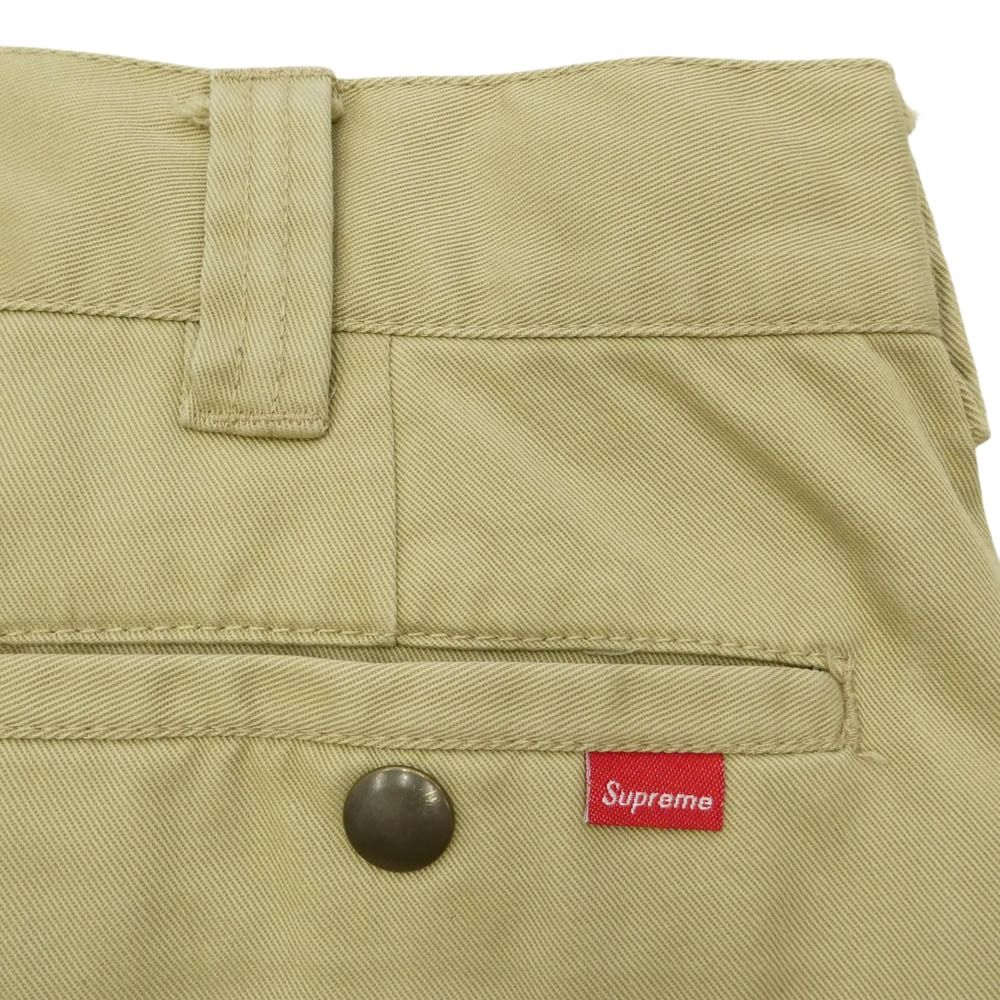 Supreme シュプリーム Chino Work Pants ピスタグ チノ ワーク パンツ