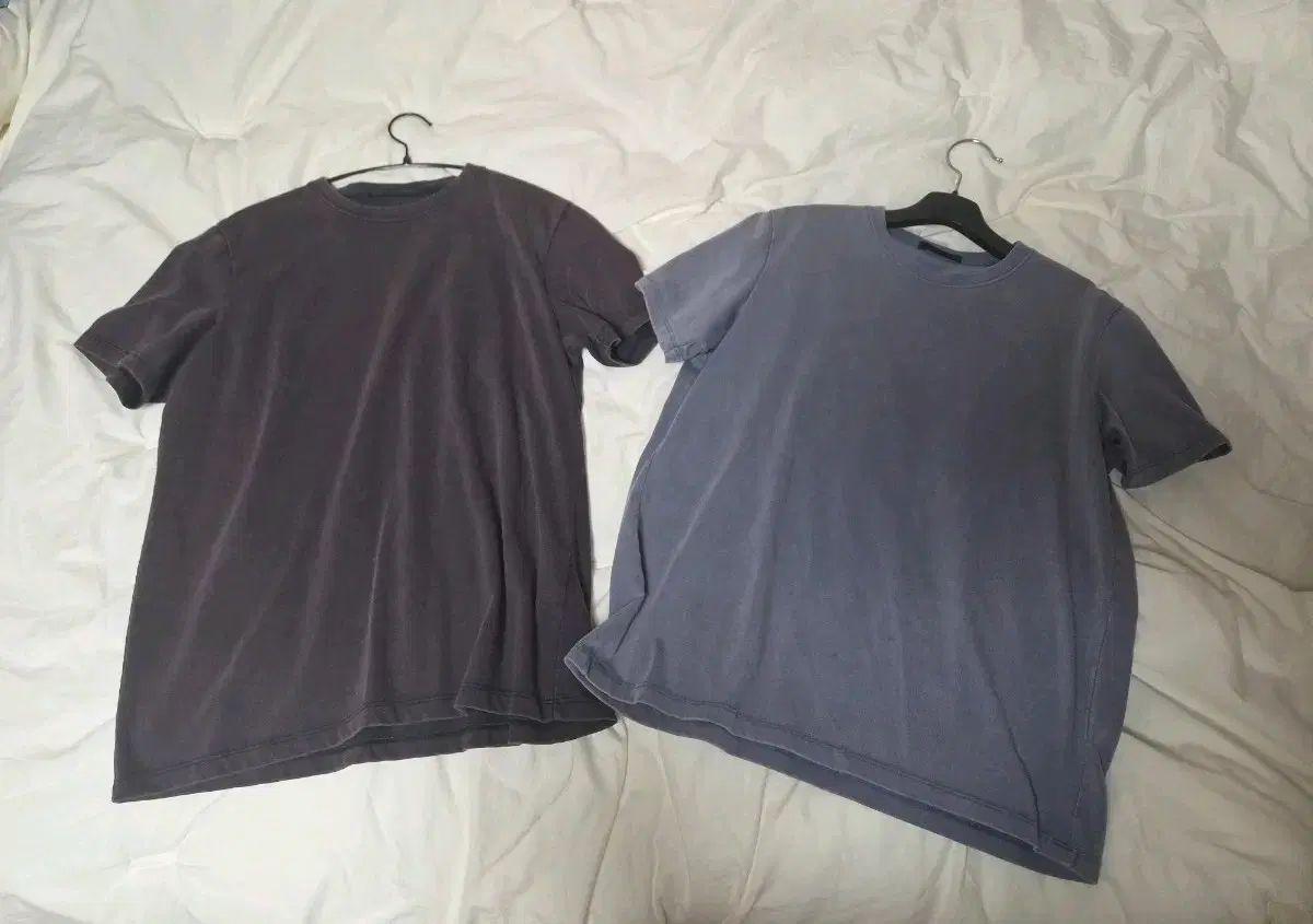 ダイブイン ウォッシュド レギュラー Tシャツ ブルー パープル