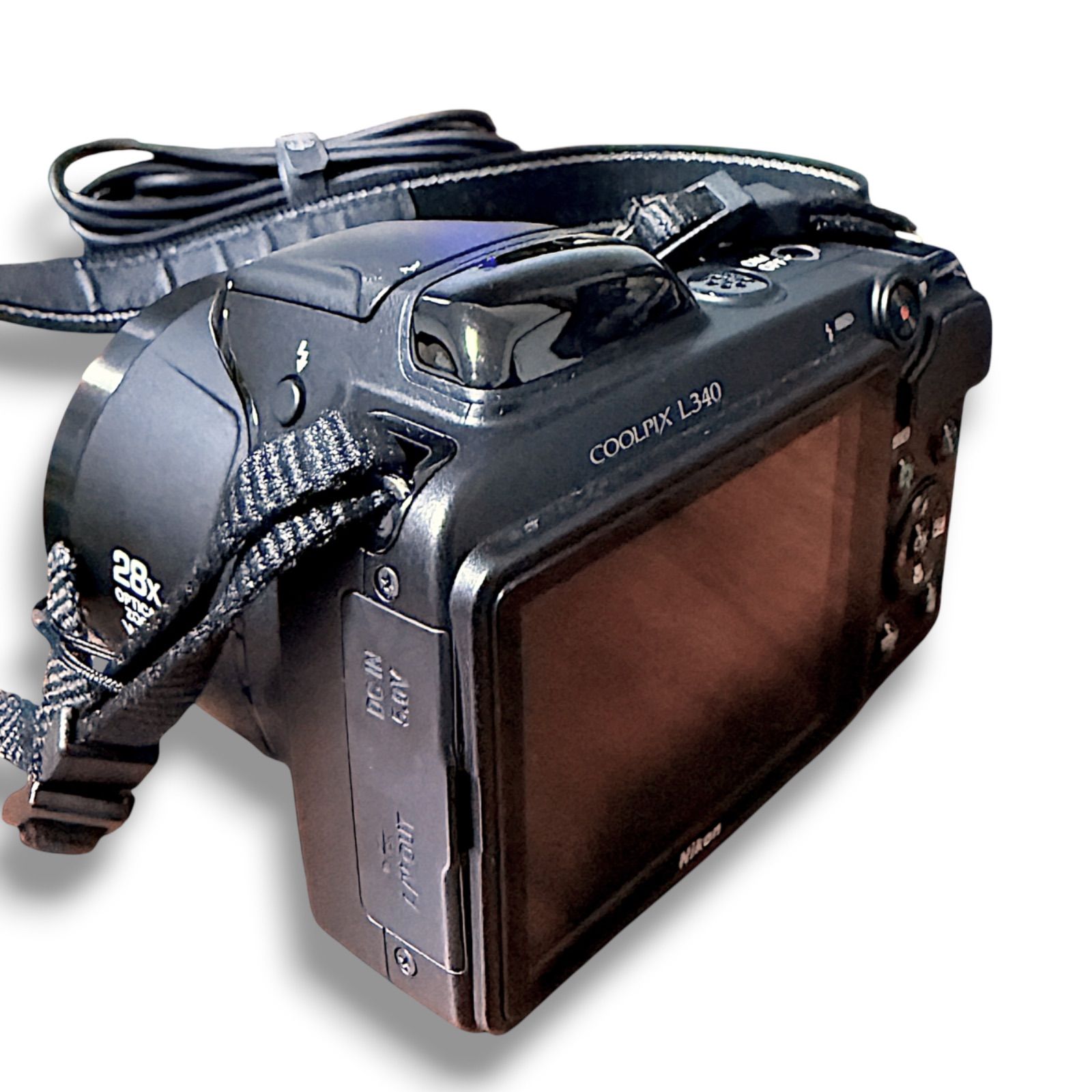ニコン COOLPIX L340 2048万画素！光学28倍ズーム！単3電池駆動 - メルカリ