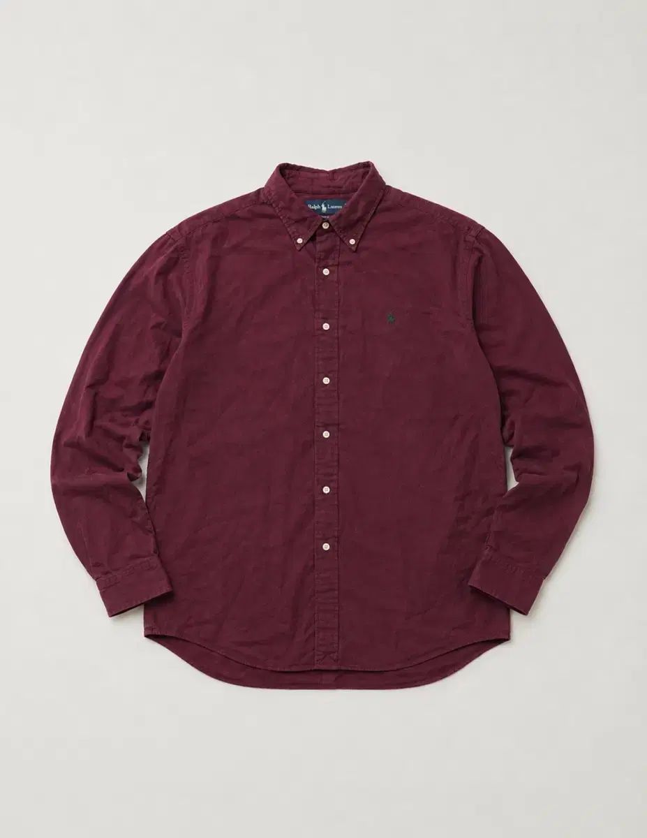 POLO RALPH LAUREN バーガンディ シャツ