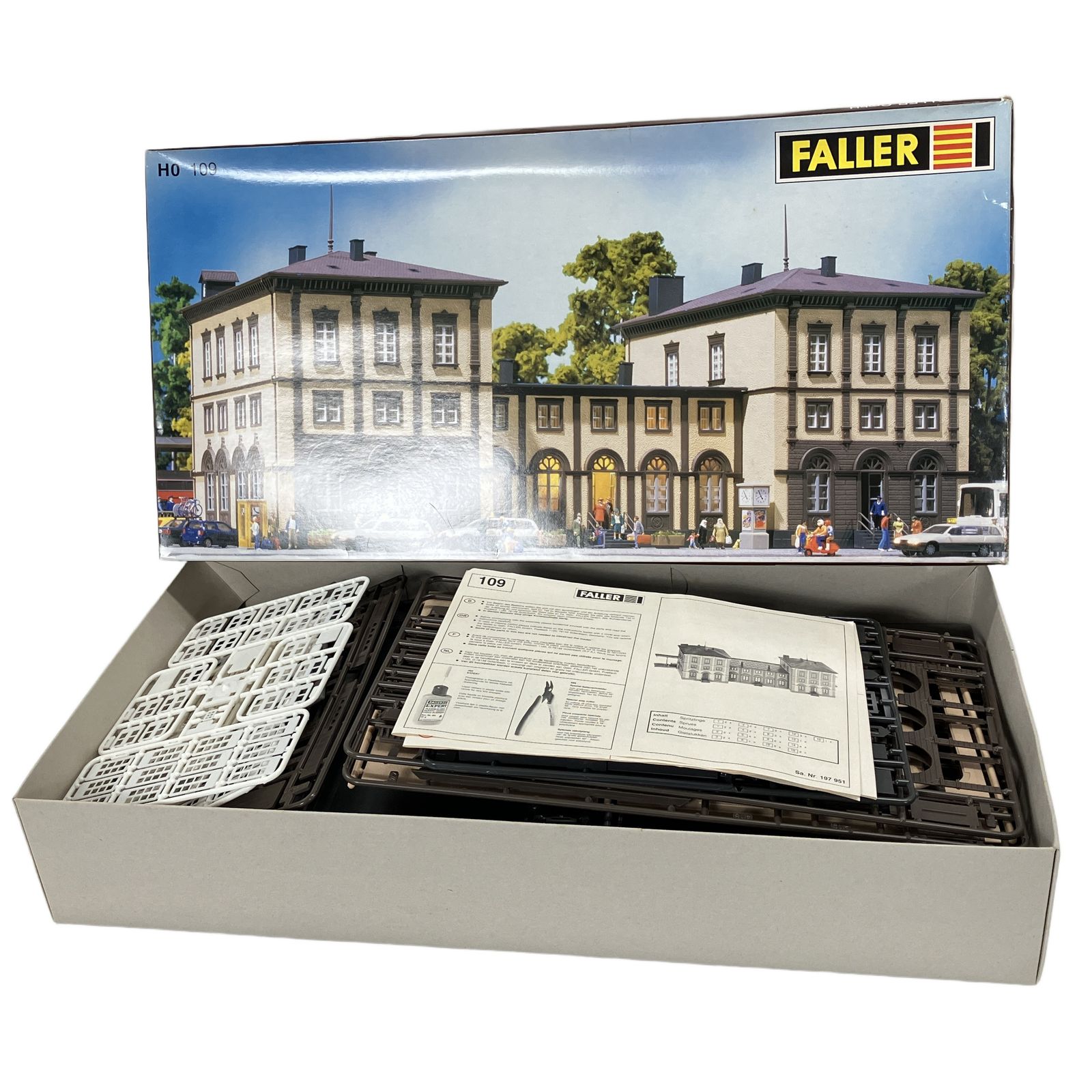 FALLER 109 Bahnhof Königsbach ケーニヒスバッハ駅 HOゲージ ファーラー 鉄道模型 ジャンク W11324299