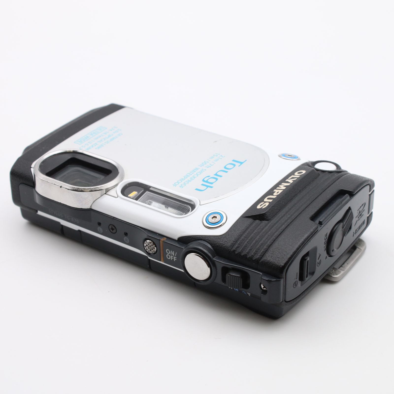 OLYMPUS STYLUS TG-870 本体 ホワイト 防水デジカメ OLYMPUS STYLUS TG