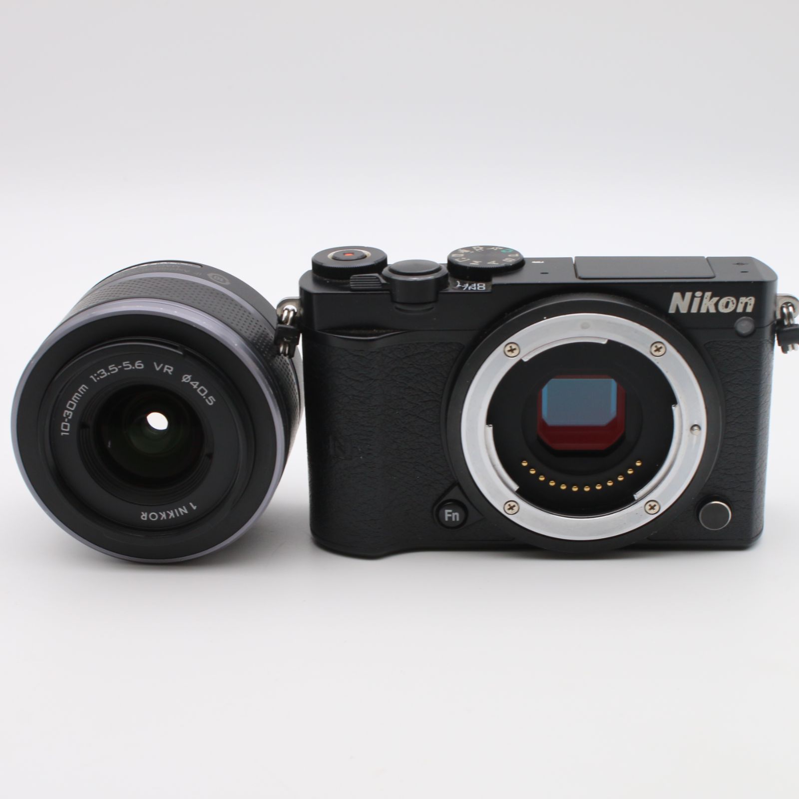 美品 | S数13,000回] Nikon 1 J5 ブラック レンズキット 10-30mm 
