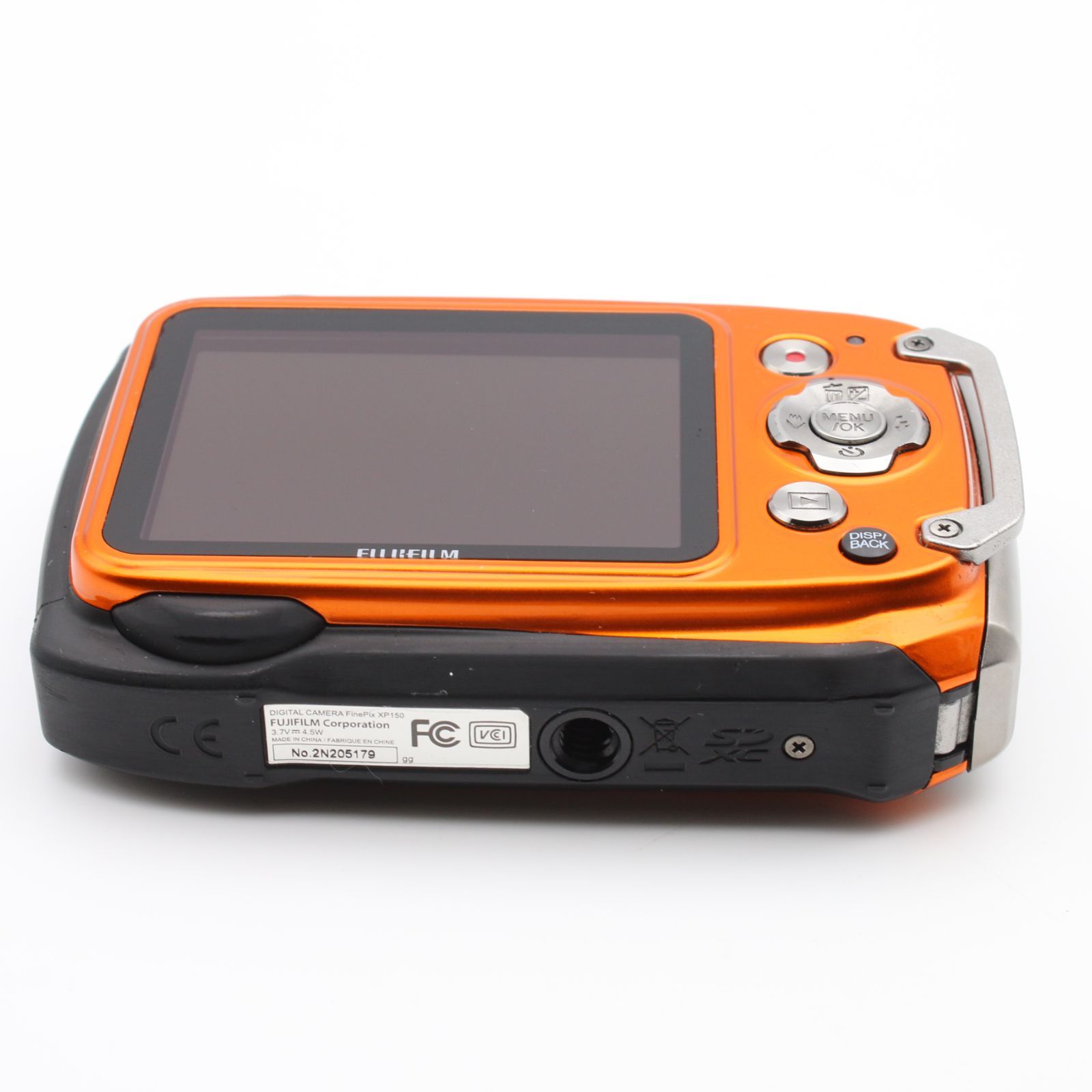 極上品】 FUJIFILM FinePix XP150 防水 オレンジ デジタルカメラ