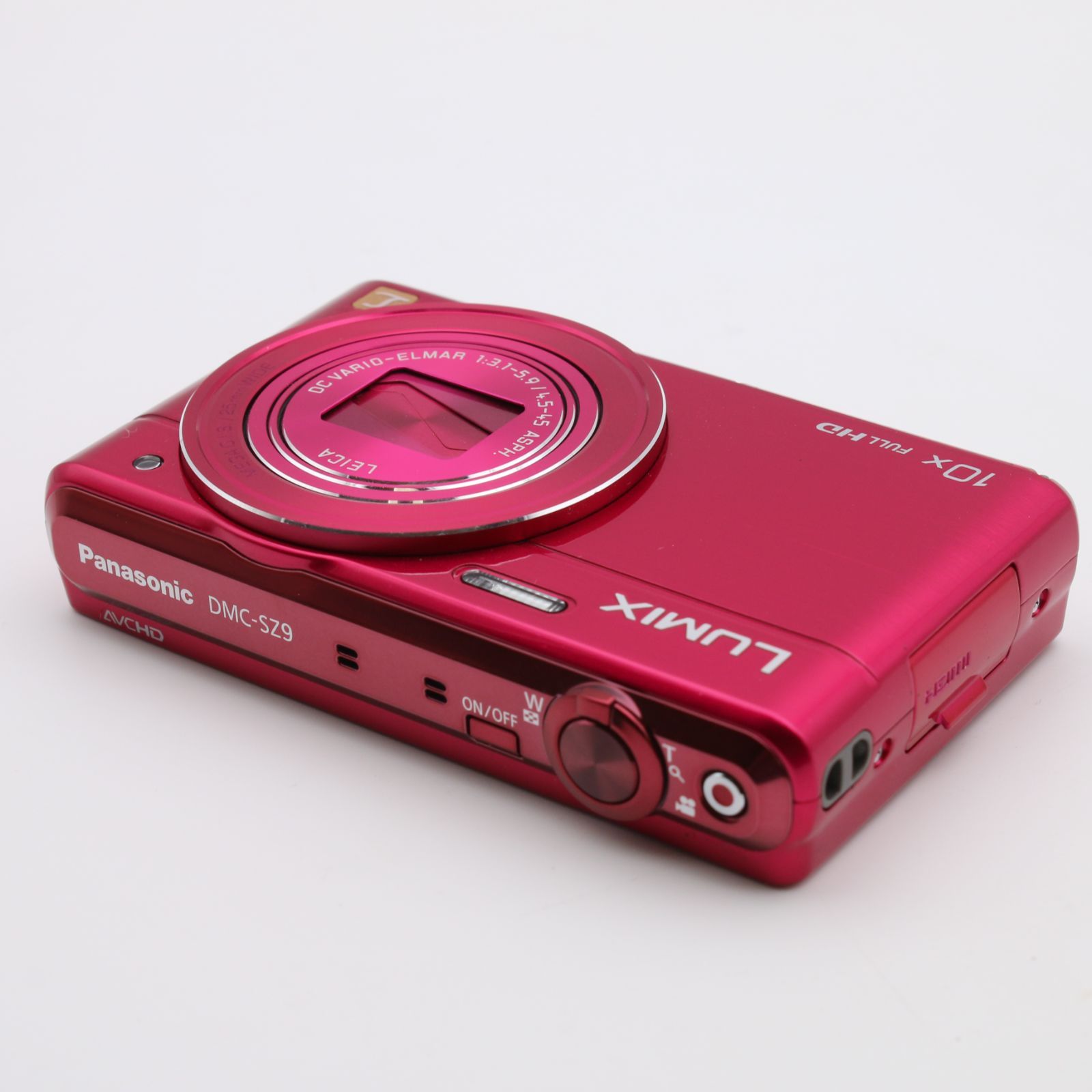 極上品】 Panasonic LUMIX DMC-SZ9 ピンク 光学10倍 デジタルカメラ