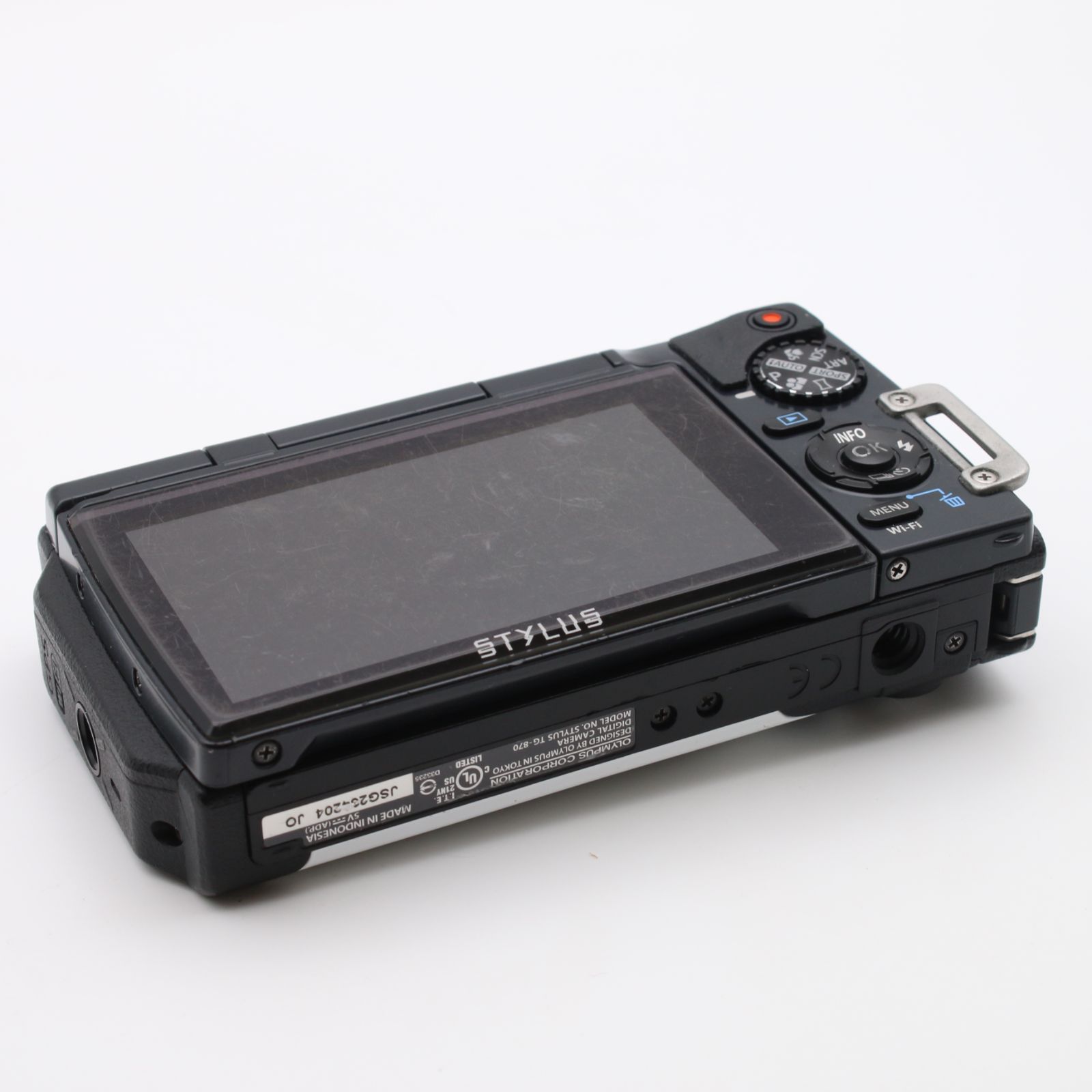 OLYMPUS TG-870 Tough ホワイト 液晶可動 防水 基本動作OK